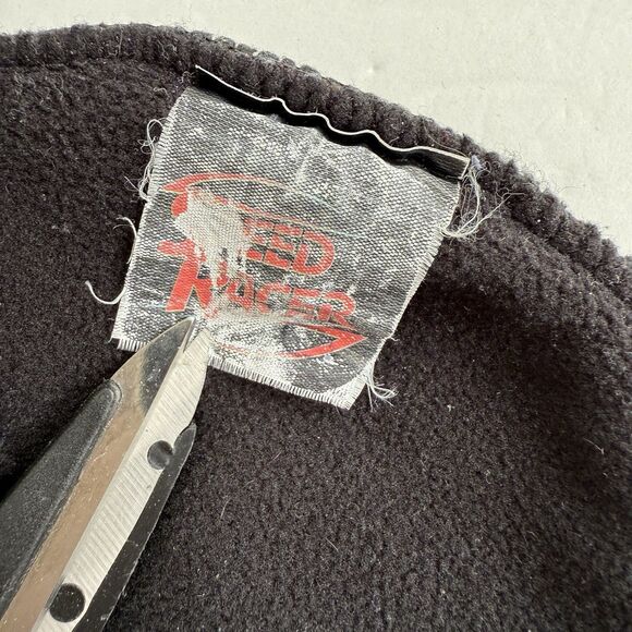 Vintage Y2K Speed Racer Mach 5 Beanie Fleece Lined Embroidered Fits Adult S/M - Picture 4 of 7